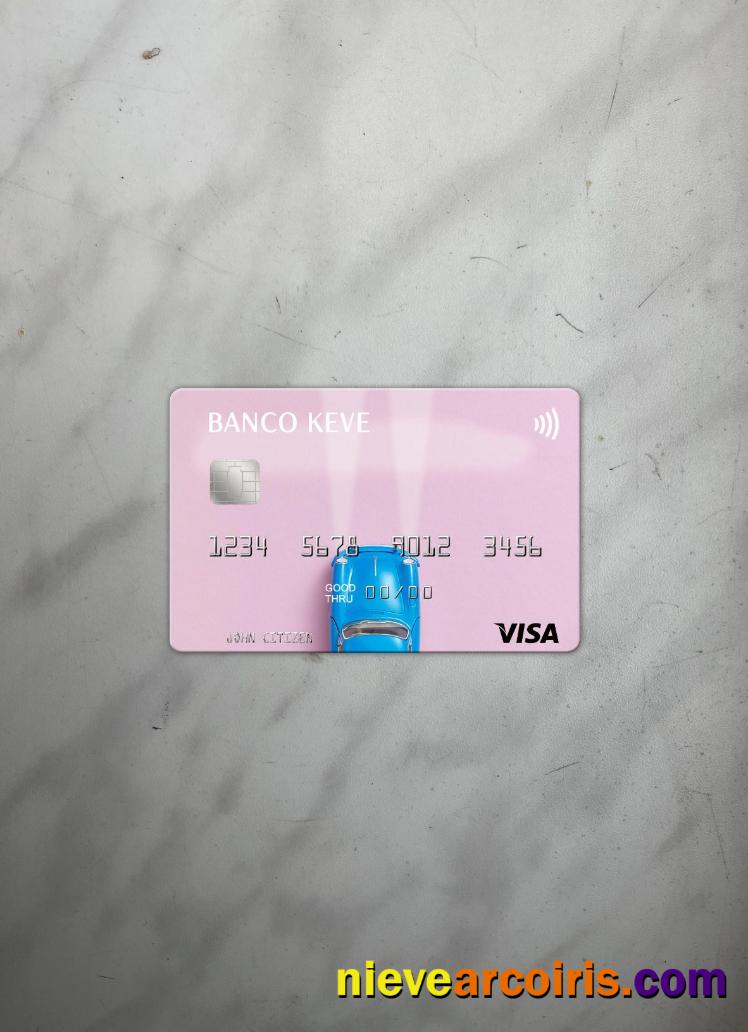 Angola Banco Keve visa card photolook